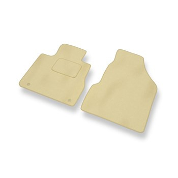 Tapis de Sol Velours adapté pour Nissan Murano II (2009-2015) - Premium tapis de voiture - beige