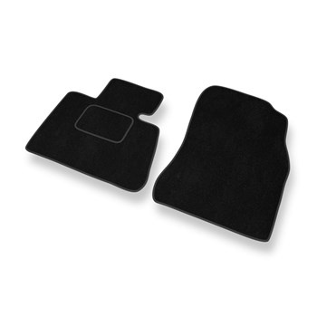 Tapis de Sol Velours adapté pour BMW X5 I E53 (1999-2006) - Premium tapis de voiture - noir