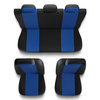 Housses de siège adaptées pour Ford Ecosport I, II (2004-2022) - housse siege voiture universelles - couverture siege - X.R-BL