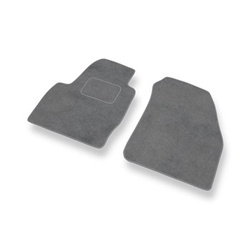 Tapis de Sol Velours adapté pour Land Rover Range Rover Evoque SUV (2011-2018) - Premium tapis de voiture - gris
