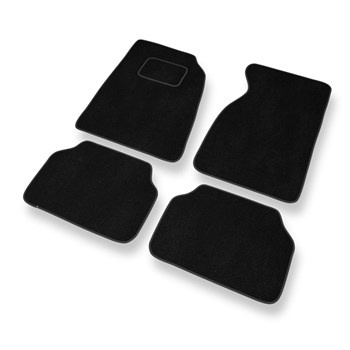 Tapis de Sol Velours adapté pour Ford Mustang IV (1994-2004) - Premium tapis de voiture - noir