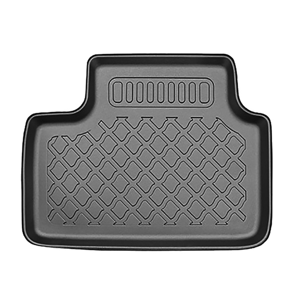 Tapis de sol en TPE adapté pour Volvo C40 Recharge SUV (12.2021-....) - tapis de voiture - noir