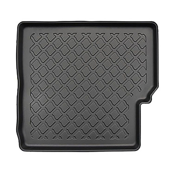Tapis de sol en TPE adapté pour Aixam Crossline Crossover (10.2016-....) - tapis de voiture - noir