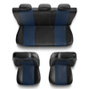 Housses de siège adaptées pour Alfa Romeo Giulia (2015-....) - housse siege voiture universelles - couverture siege - XL-BL