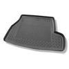 Tapis de coffre adapté pour BMW 3 E46 Touring (1998-08.2005) - bac de coffre - protection de coffre voiture - avec navigation