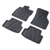 Tapis de sol en TPE adapté pour Audi A3 8V Hayon, Sportback, Berline (2012-2020) - tapis de voiture - noir