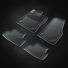Tapis de sol en caoutchouc adapté pour Cupra Leon Hayon, Sportstourer (2020-....) - tapis de voiture - noir - 4 pcs.