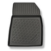 Tapis de sol en TPE adapté pour Mitsubishi Colt VII Hayon (10.2023-....) - aussi pour la version hybride - tapis de voiture - noir