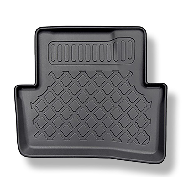 Tapis de sol en TPE adapté pour Renault Captur SUV (04.2013-12.2019) - tapis de voiture - noir