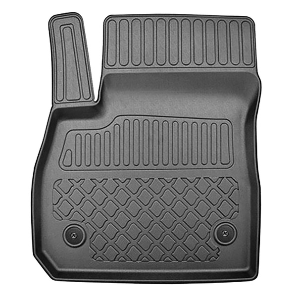 Tapis de sol en TPE adapté pour Opel Insignia B Grand Sport, Sports Tourer (06.2017-2023) - tapis de voiture - noir