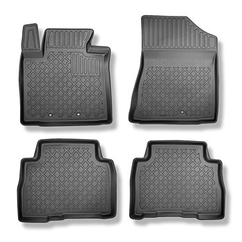 Tapis de sol en TPE adapté pour Kia Sorento II SUV (12.2015-10.2022) - 5 ou 7 si