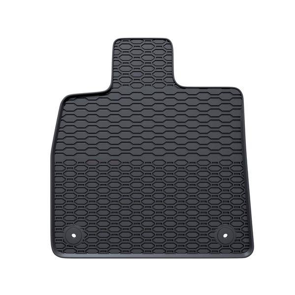 Tapis de sol en caoutchouc adapté pour Audi Q5 II SUV, Sportback (2017-....) - tapis de voiture - noir - 4 pcs.
