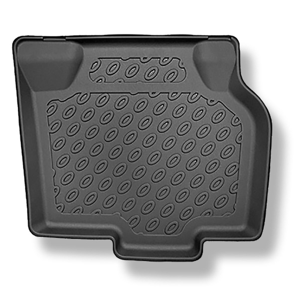 Tapis de sol en TPE adapté pour Renault Kangoo II Van (2008-04.2021) - 5 ou 7 sièges; sans la troisième rangée de sièges - tapis de voiture - noir