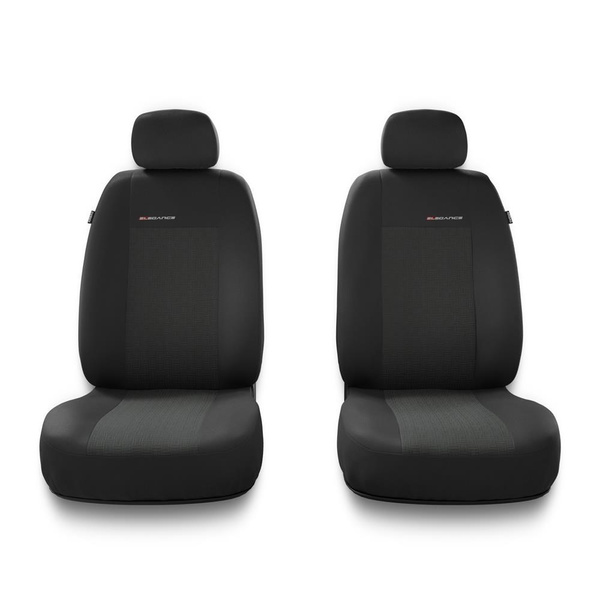 Housses de siège avant adaptées pour Daihatsu Terios I, II (1997-2018) - housse siege voiture universelles - couverture siege conducteur - 2UNE-1