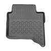 Tapis de sol en TPE adapté pour Ford Ranger Pick-up (11.2022-....) - tapis de voiture - noir