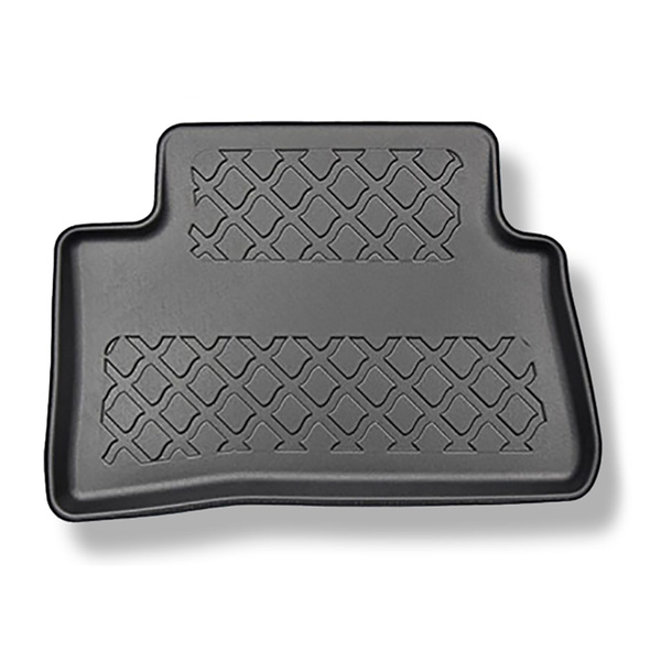 Tapis de sol en TPE adapté pour Toyota C-HR I, II SUV (01.2017-....) - non pour version Plug-in hybride - tapis de voiture - noir