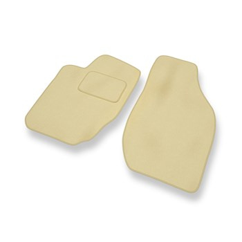 Tapis de Sol Velours adapté pour Lancia Thema I (1984-1994) - Premium tapis de voiture - beige