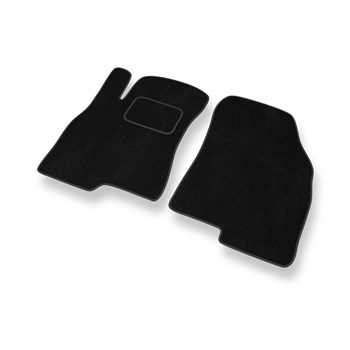 Tapis de Sol Velours adapté pour Kia Magentis I (2000-2005) - Premium tapis de voiture - noir