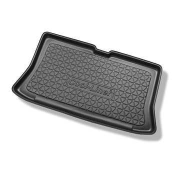 Tapis de coffre adapté pour Nissan Micra K12 Hayon (2002-2010) - bac de coffre - protection de coffre voiture