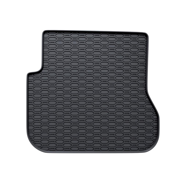Tapis de sol en caoutchouc adapté pour Volkswagen Caddy III Cargo (2004-2015) - tapis de voiture - noir - 4 pcs.