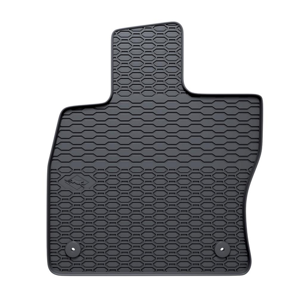 Tapis de sol en caoutchouc adapté pour Cupra Leon Hayon, Sportstourer (2020-....) - tapis de voiture - noir - 2 pcs.