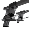 Barres de toit en acier adapté pour Fiat 600 Hayon (2005-2010) - Porte-Bagages de Voiture noir - toit normal