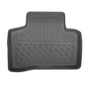 Kit tapis de coffre et tapis de voiture TPE PREMIUM pour: Mercedes-Benz GLC C253 SUV (09.2016-....) - cavité gauche amovible dans les modèles avec filet latéral