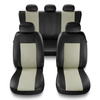 Housses de siège adaptées pour Alfa Romeo 156 I, II (1997-2007) - housse siege voiture universelles - couverture siege - CM-BE