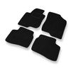 Tapis de Sol Feutres adapté pour Kia Ceed I (2006-2012) - tapis de voiture - noir