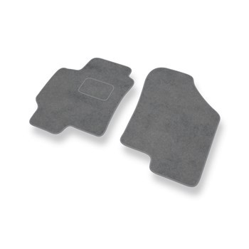 Tapis de Sol Velours adapté pour Hyundai Coupe III (2002-2009) - Premium tapis de voiture - gris