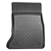 Tapis de sol en TPE adapté pour BMW 5 F10 Berline (03.2010-2013) - sans X-drive; distance entre les rails du siège avant (partie arrière) 415 mm - tapis de voiture - noir