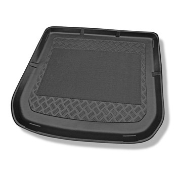 Tapis de coffre adapté pour Audi TT 8J, FV Coupé (2006-....) - bac de coffre - protection de coffre voiture - banquette arrière fixe et sans sac à skis; aussi pour la version Quattro