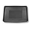 Tapis de coffre adapté pour Fiat 500L Monospace (09.2012-....) - bac de coffre - protection de coffre voiture - pour tous les niveaux du coffre (inférieur, supérieur et le plus haut)