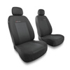 Housses de siège avant adaptées pour Seat Alhambra I, II (1996-2019) - housse siege voiture universelles - couverture siege conducteur - 2UNE-3