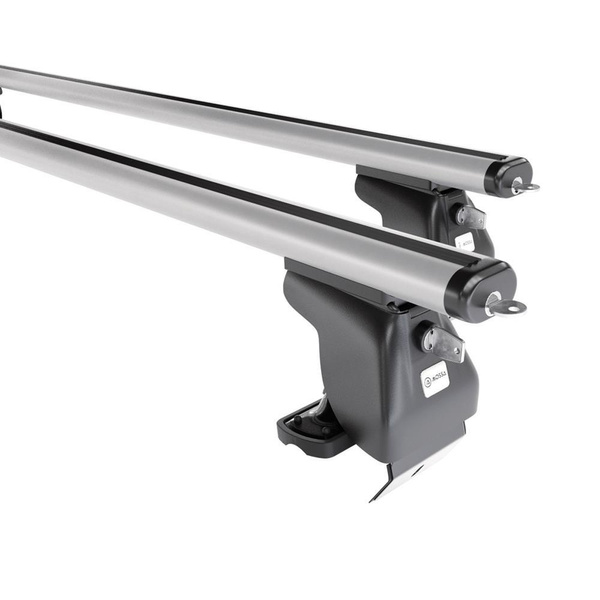 Barres de toit en aluminium adapté pour Citroen DS4 Crossback;Hayon (2016-2018) - Porte-Bagages de Voiture argent - toit normal