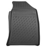 Tapis de sol en TPE adapté pour SsangYong XLV SUV (08.2016-09.2019) - tapis de voiture - noir