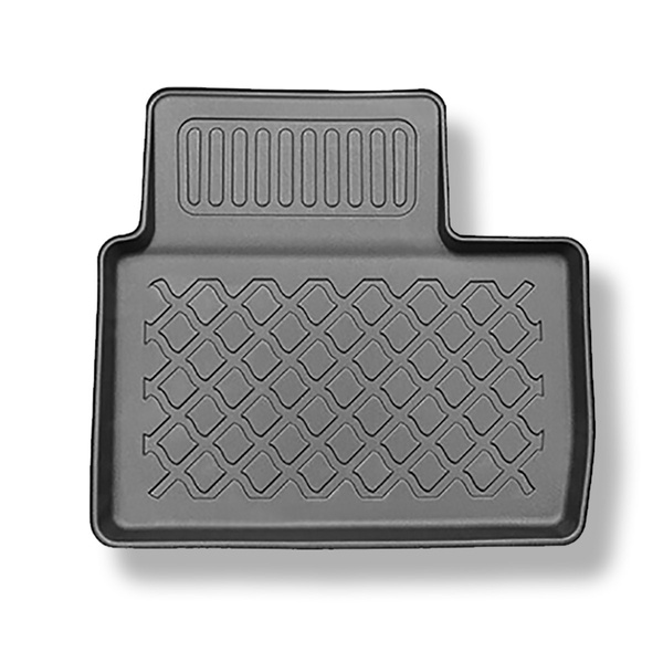 Tapis de sol en TPE adapté pour Renault Arkana E-Tech Hybrid SUV (03.2021-....) - tapis de voiture - noir