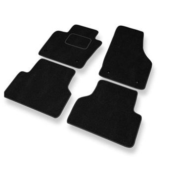 Tapis de Sol Velours adapté pour Audi Q3 I 8U (2011-2018) - Premium tapis de voiture - noir