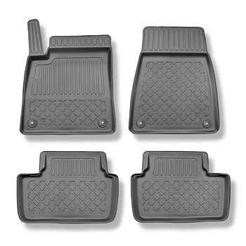 Tapis de sol en TPE adapté pour Polestar 2 Berline (07.2020-....) - tapis de voi