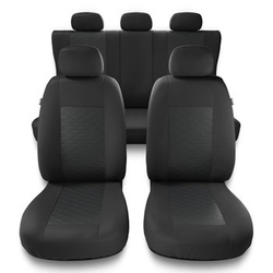 Housses de siège adaptées pour Audi A6 C4, C5, C6, C7, C8 (1994-....) - housse siege voiture universelles - couverture siege - MD-6