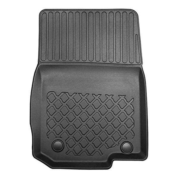 Tapis de sol en TPE adapté pour Mercedes-Benz GLE Coupé (12.2015-10.2022) - tapis de voiture - noir