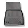 Tapis de sol en TPE adapté pour BMW X5 G05 SAV (11.2018-....) - 5 ou 7 sièges; sans la troisième rangée de sièges; aussi avec boîte hybride - tapis de voiture - noir