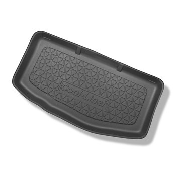 Tapis de coffre adapté pour Kia Picanto II TA Hayon (04.2011-03.2017) - bac de coffre - protection de coffre voiture