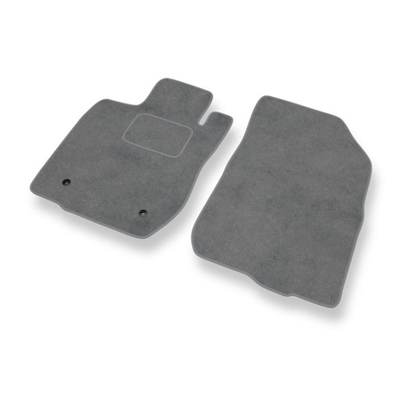 Tapis de Sol Velours adapté pour Dacia Sandero I, II (2008-2020) - Premium tapis de voiture - gris