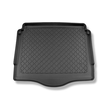 Tapis de coffre adapté pour Ford Mondeo V Hybrid Break (01.2015-04.2022) - bac de coffre - protection de coffre voiture - avec /sans caisson de graves (subwoofer), cavités amovibles