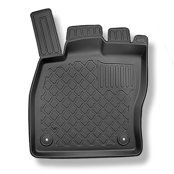 Kit tapis de coffre et tapis de voiture TPE pour: Seat Leon IV KL Sportstourer (03.2020-....) - coffre supérieur;plancher amovible au plus haut niveau;pas pour la version mHEV