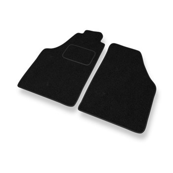 Tapis de Sol Feutres adapté pour Fiat Idea (2003-2012) - tapis de voiture - noir