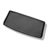 Tapis de coffre adapté pour Volkswagen Multivan T5 L1 Van (2003-05.2015) - bac de coffre - protection de coffre voiture - empattement court; derriere 3e rangée de sieges; taille du tapis 124 cm large x 56 cm long