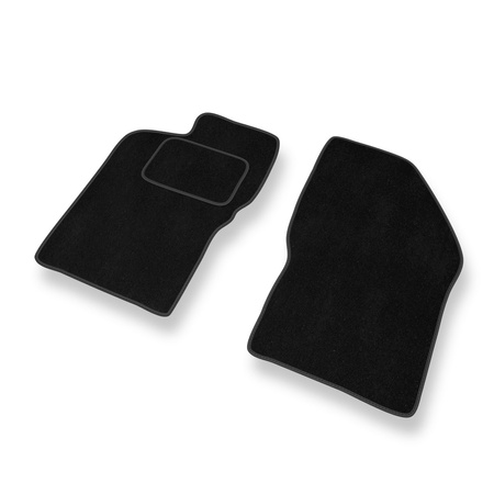 Tapis de Sol Velours adapté pour Alfa Romeo 147 (2000-2010) - Premium tapis de voiture - noir