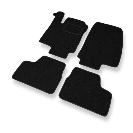 Tapis de Sol Feutres adapté pour Opel Astra G (1998-2009) - tapis de voiture - noir